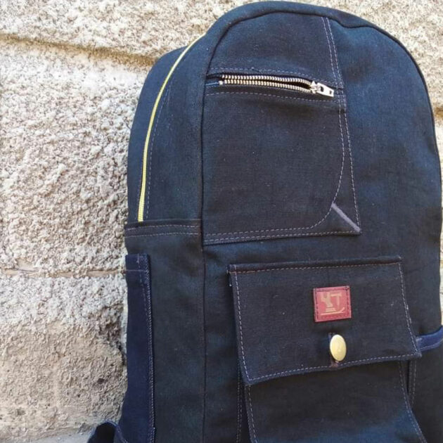 Pop Back Pack - Mrabaraba Denim